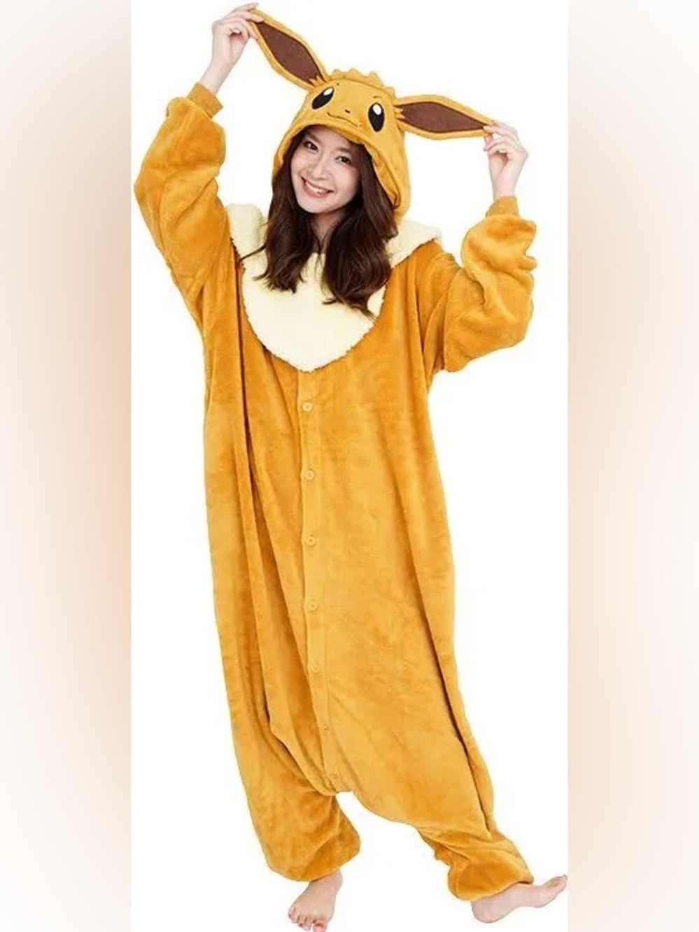 Eevee Pokémon Adult Oversize Onesie